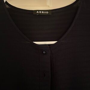 Akris Women's Navy Blouse